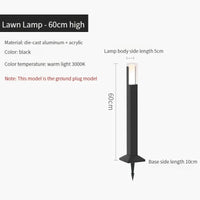 Lampe LED extérieure imperméable en aluminium - Design moderne | Marco Lucetti