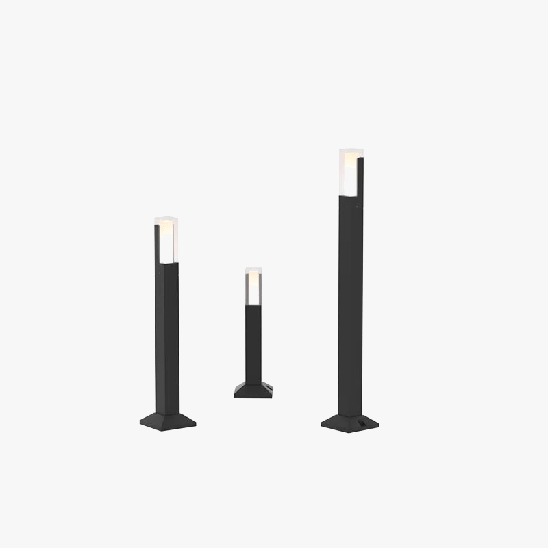 Lampe LED extérieure imperméable en aluminium - Design moderne | Marco Lucetti
