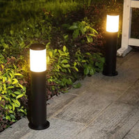Lampe LED extérieure moderne en acier inoxydable - Luxe Illuminé | Marco Lucetti