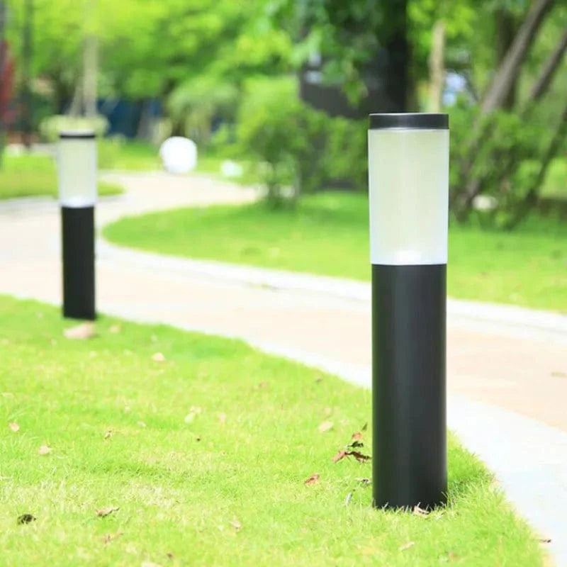 Lampe LED extérieure moderne en acier inoxydable - Luxe Illuminé | Marco Lucetti
