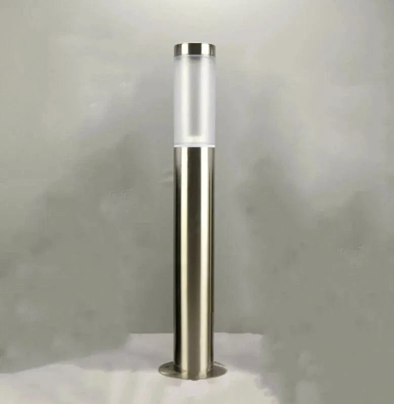 Lampe LED extérieure moderne en acier inoxydable - Luxe Illuminé | Marco Lucetti Tapez D / 30 cm
