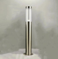 Lampe LED extérieure moderne en acier inoxydable - Luxe Illuminé | Marco Lucetti Tapez D / 30 cm