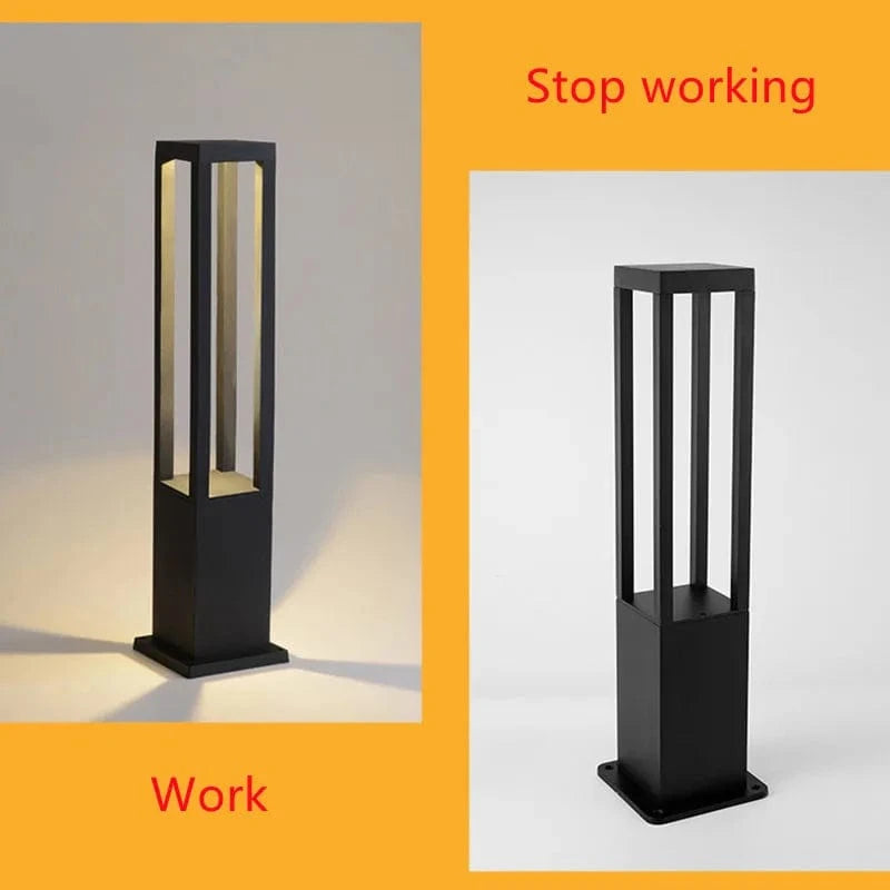 Lampe LED Imperméable Moderne pour Extérieur - Jardin, Cour, Villa | Marco Lucetti