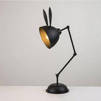 Lampe LED Lapin-Chat à oreilles métalliques | Marco Lucetti Noir - Oreilles de Lapin