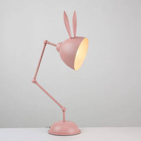Lampe LED Lapin-Chat à oreilles métalliques | Marco Lucetti Rose - Oreilles de Lapin