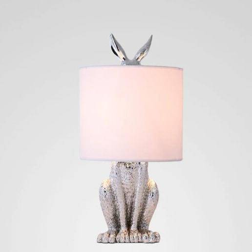 Lampe LED Lapin Déco | Marco Lucetti Argenté