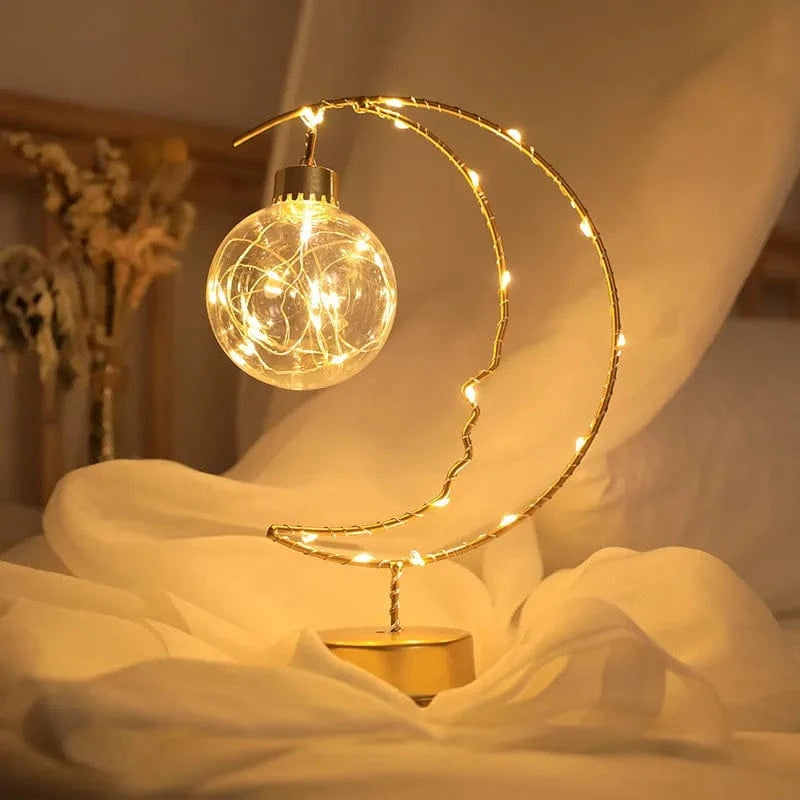 Lampe LED "Lune et Étoiles" pour Enfants | Marco Lucetti