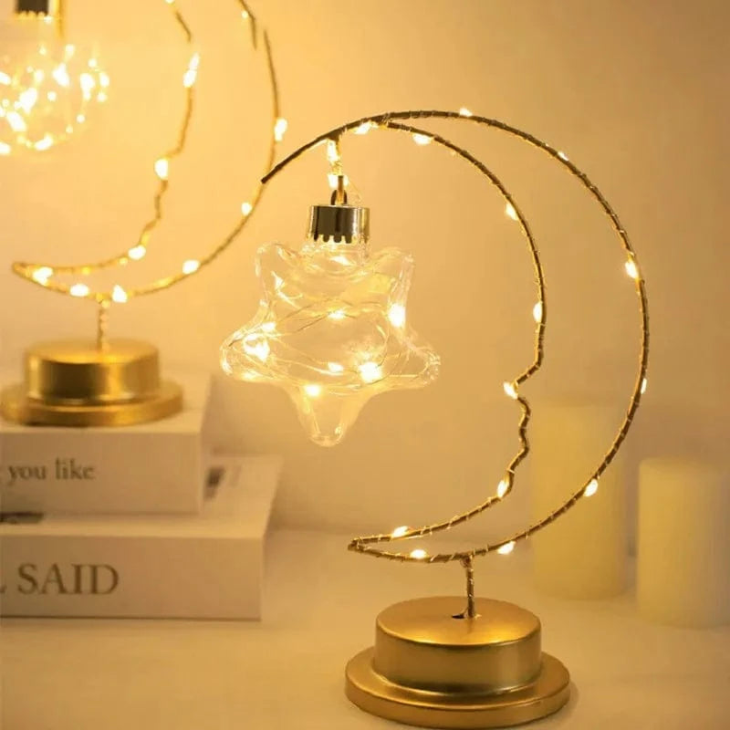 Lampe LED "Lune et Étoiles" pour Enfants | Marco Lucetti