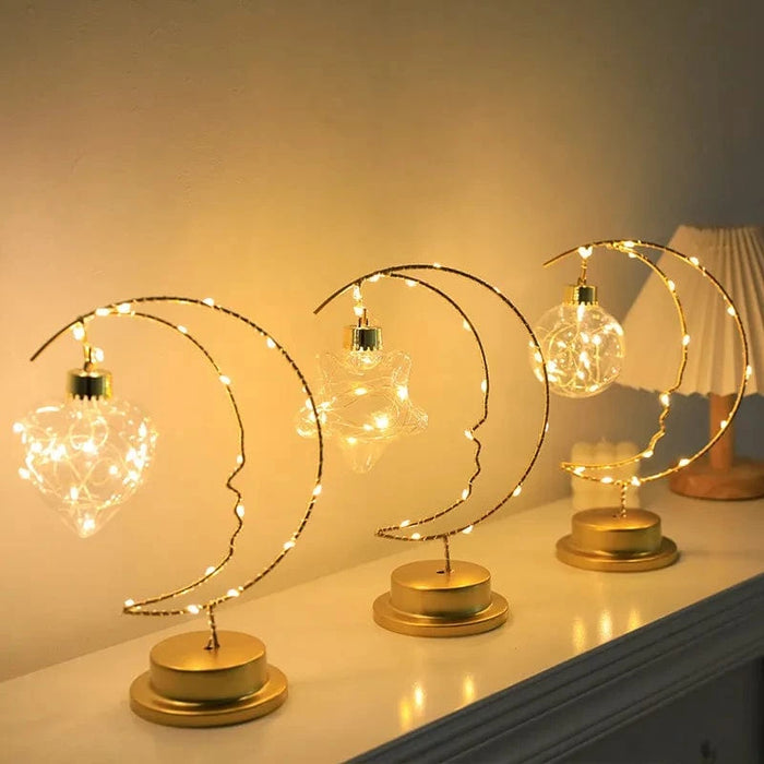 Lampe LED "Lune et Étoiles" pour Enfants | Marco Lucetti