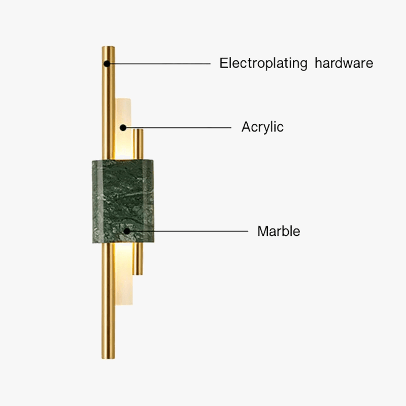 Lampe LED Marbre Moderne | Marco Lucetti