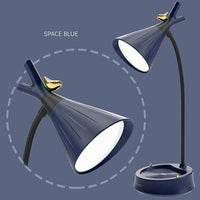Lampe LED moderne avec support mobile Agripina | Marco Lucetti Bleu