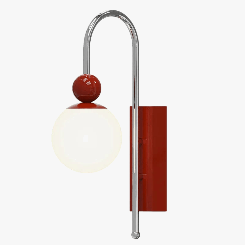 Lampe LED murale design en métal avec gradation variable. | Marco Lucetti