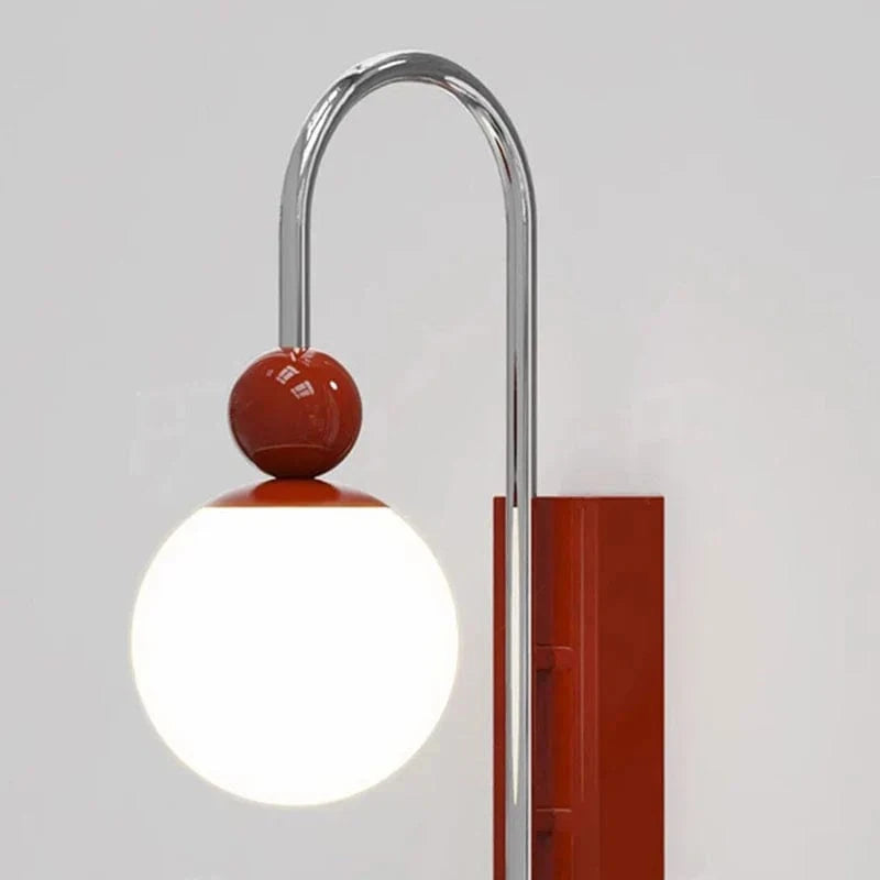 Lampe LED murale design en métal avec gradation variable. | Marco Lucetti