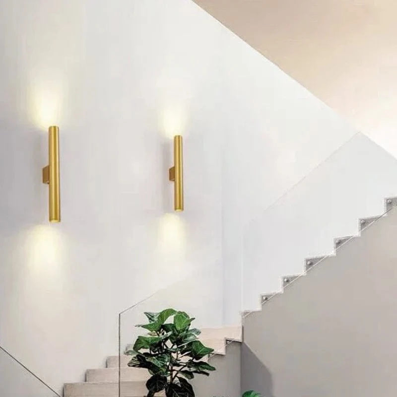 Lampe LED Murale Dorée/Noire/Blanche 20/30/40 cm - Design pour la Maison | Marco Lucetti