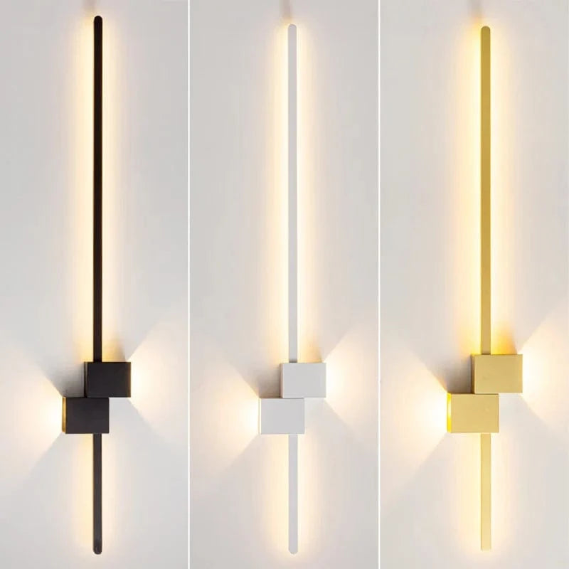Lampe LED Murale Longue Bande Applique Intérieure - Moderne et Minimaliste | Marco Lucetti