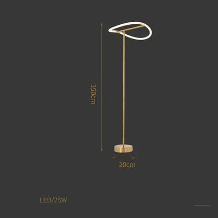Lampe LED Music Note Postmoderne | Marco Lucetti Lampadaire 1