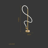 Lampe LED Music Note Postmoderne | Marco Lucetti Lampadaire