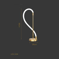 Lampe LED Music Note Postmoderne | Marco Lucetti Lampe de table