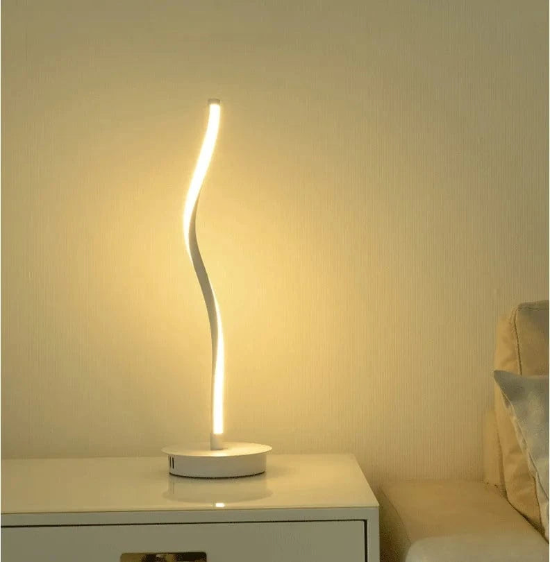 Lampe LED Nordic en Gel de Silice Moderne | Marco Lucetti Lumière neutre 1 / Prise japonaise / Corps blanc