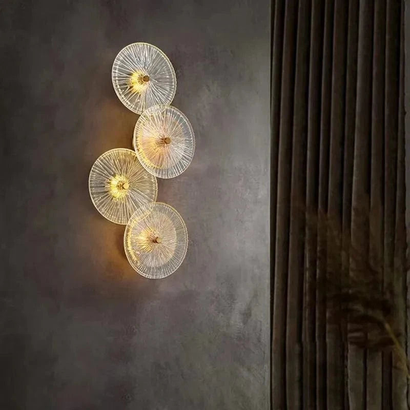 Lampe LED Nordica - Ronde en Verre, Design Moderne | Marco Lucetti