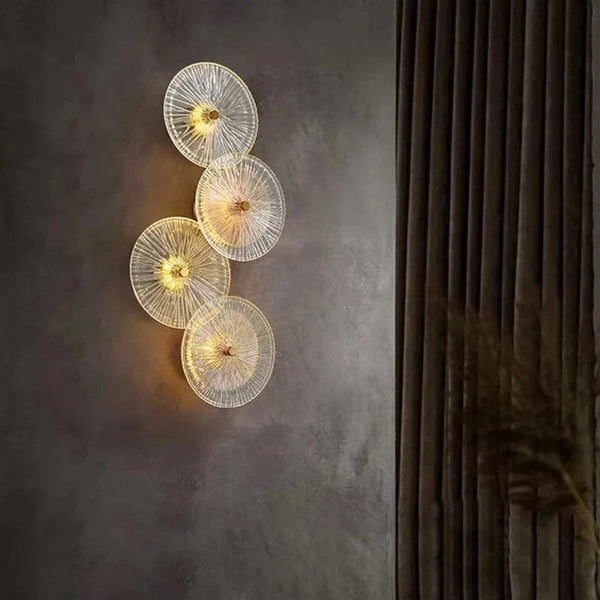Lampe LED Nordica - Ronde en Verre, Design Moderne | Marco Lucetti