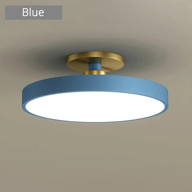 Lampe LED Nordique Créative Macaron Romantique Minimaliste - Illuminez votre intérieur | Marco Lucetti Bleu / 50x5cm / Luminosité variable