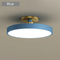 Lampe LED Nordique Créative Macaron Romantique Minimaliste - Illuminez votre intérieur | Marco Lucetti Bleu / 50x5cm / Luminosité variable