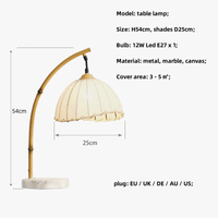 Lampe LED nordique en bambou et métal pour salon et intérieur - Collection Wabi Sabi | Marco Lucetti