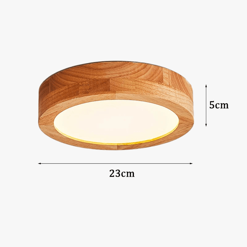 Lampe LED nordique en bois pour la maison | Marco Lucetti