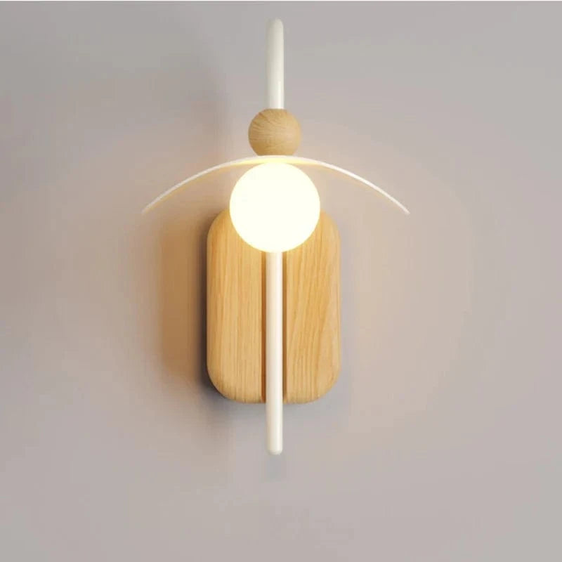 Lampe LED Nordique en Bois pour Salon et Bureau | Marco Lucetti