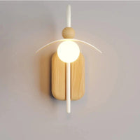 Lampe LED Nordique en Bois pour Salon et Bureau | Marco Lucetti