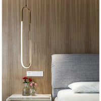 Lampe LED Nordique en forme de U - Luminaire Suspendu Décoratif Moderne | Marco Lucetti