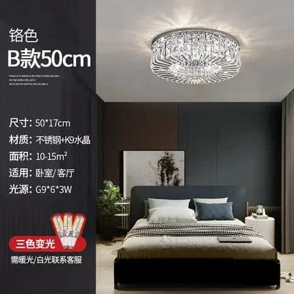 Lampe LED nordique moderne, parfaite pour les restaurants | Marco Lucetti Argent 50cm