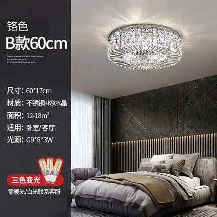 Lampe LED nordique moderne, parfaite pour les restaurants | Marco Lucetti Argent 60cm