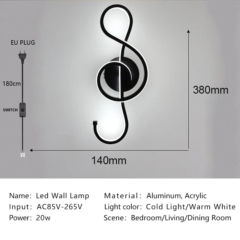 Lampe LED Nordique Moderne pour Décor d'Intérieur | Marco Lucetti