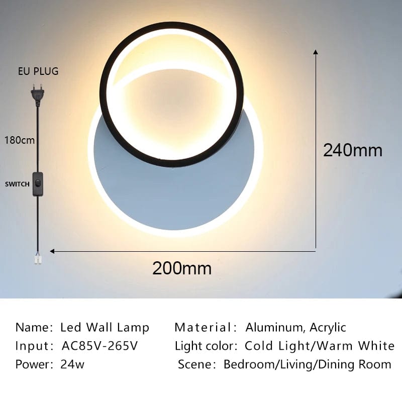 Lampe LED Nordique Moderne pour Décor d'Intérieur | Marco Lucetti