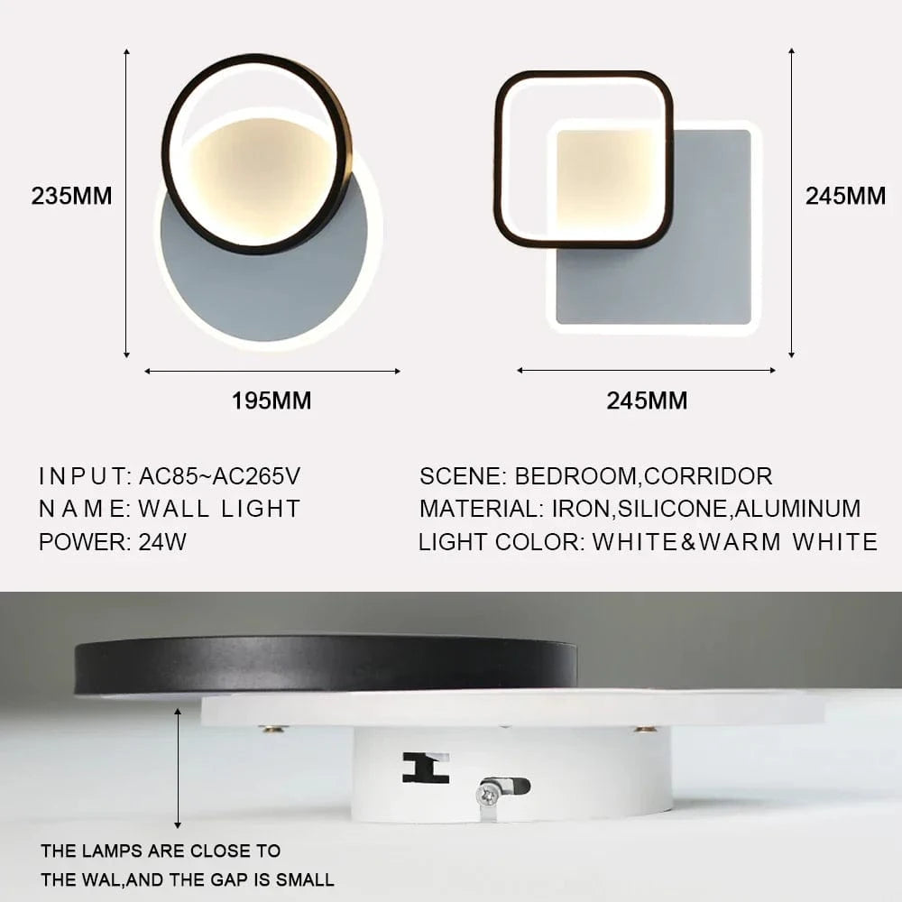Lampe LED Nordique Moderne pour Décor d'Intérieur | Marco Lucetti