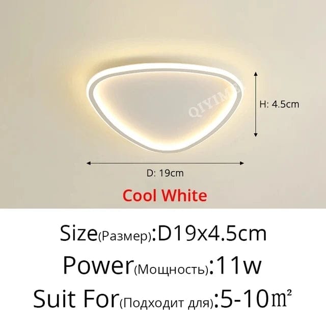 Lampe LED nuage moderne et créative pour enfants - Style nordique