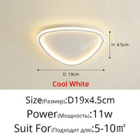 Lampe LED nuage moderne et créative pour enfants - Style nordique