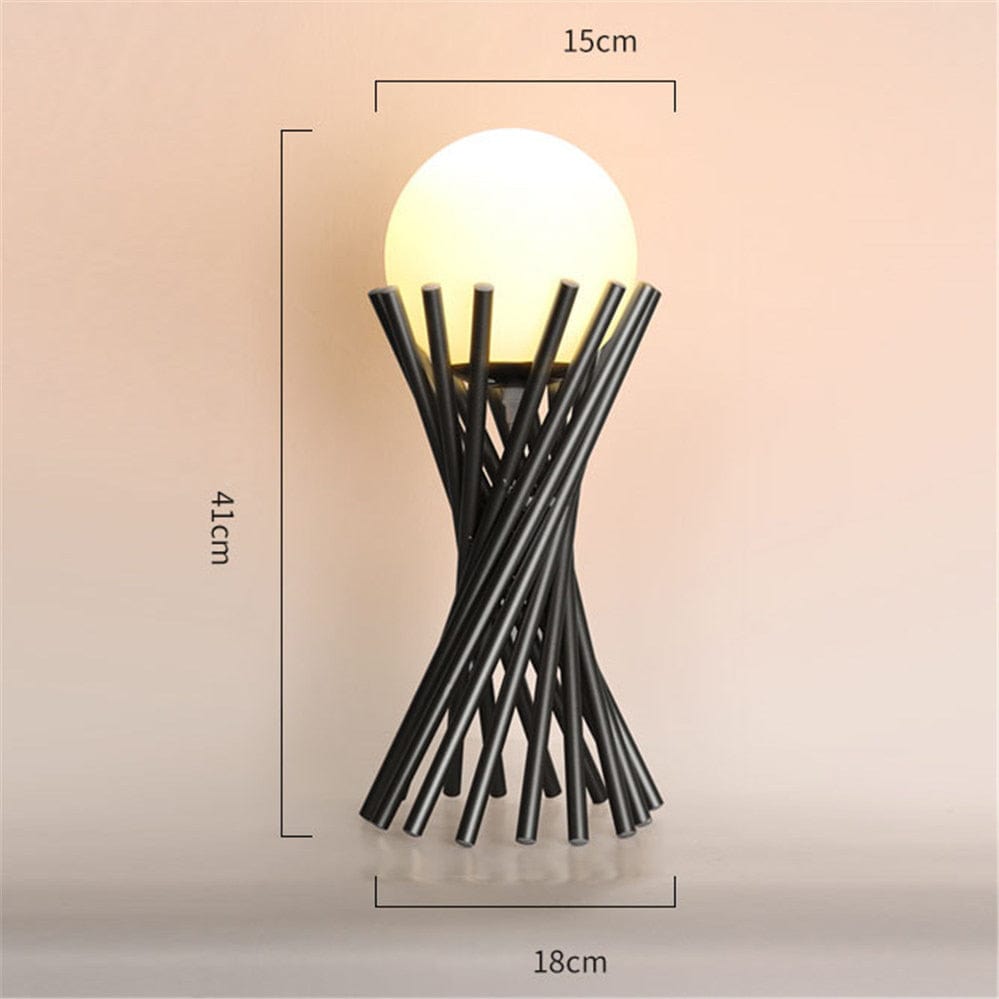 Lampe LED Panama | Marco Lucetti Noir