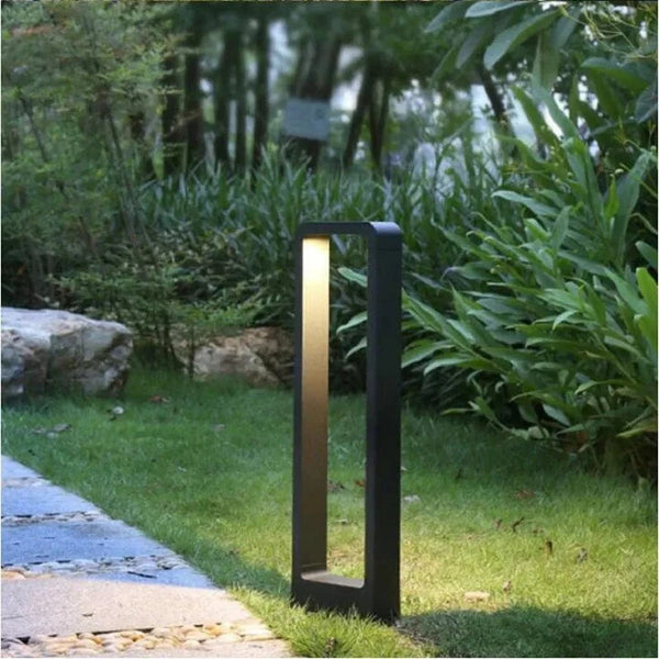 Lampe LED pour jardin et pelouse - Éclairage extérieur de qualité | Marco Lucetti Corps noir 3000K / 200mm CA85-265V