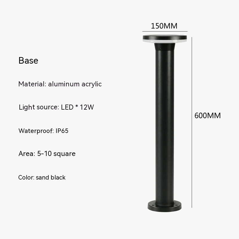 Lampe LED pour pelouse "GreenBright" | Marco Lucetti
