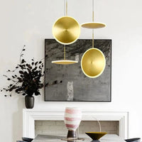 Lampe LED ronde Art Déco en métal avec fil réglable  & rapide | Marco Lucetti