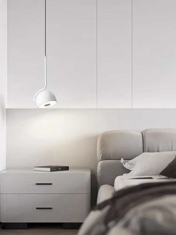 Lampe LED rotative tête unique : design minimaliste moderne | Marco Lucetti