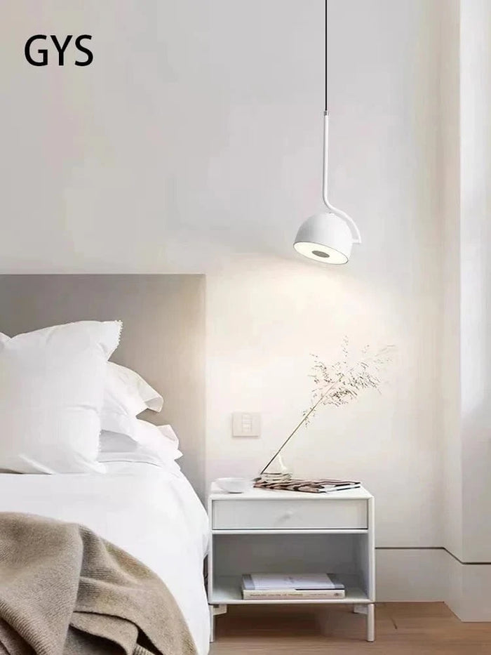 Lampe LED rotative tête unique : design minimaliste moderne | Marco Lucetti