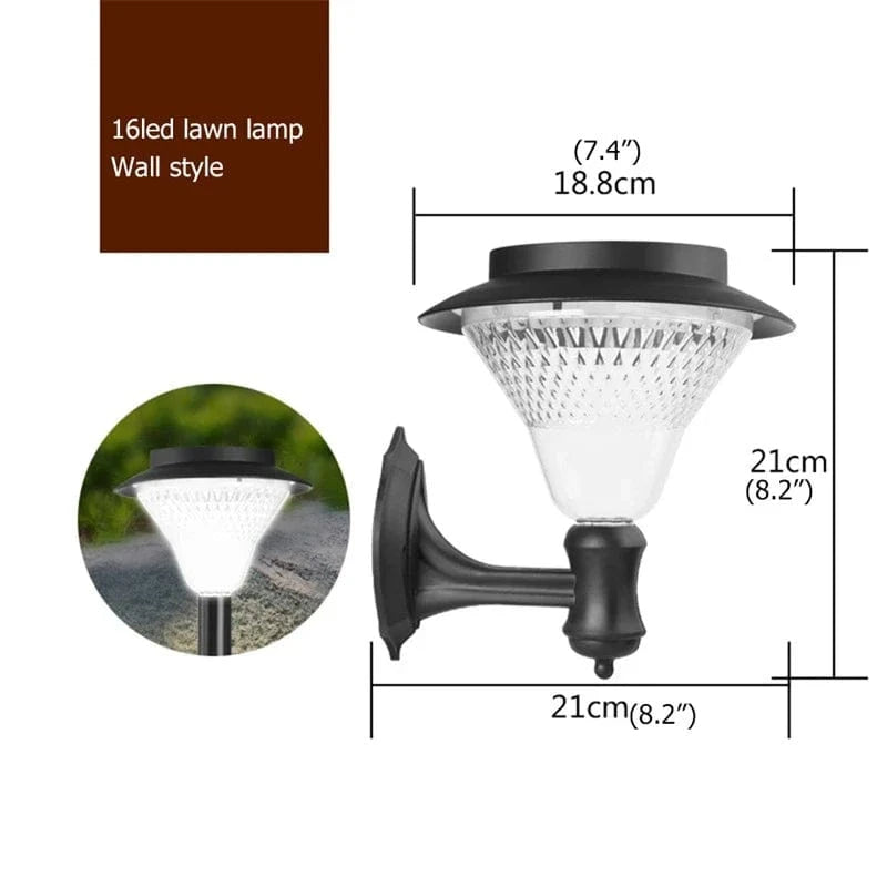 Lampe LED solaire contemporaine Lumina 86 | Marco Lucetti Lumière blanche / Comme image