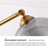 Lampe LED sur pied en verre au design nordique contemporain | Marco Lucetti