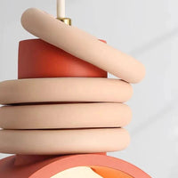 Lampe LED Suspendue Créative en Résine avec Cordon Réglable pour Intérieur - Éclairage Élégant | Marco Lucetti