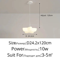 Lampe LED Suspendue Décorative pour Table de Bar Intérieur - Éclairage Élégant | Marco Lucetti Ae étoile 1 Tête / 3 couleurs sans télécommande