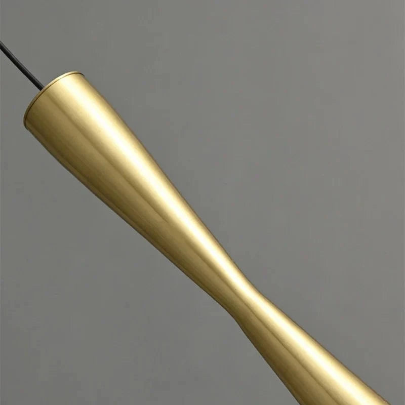 Lampe LED Suspendue Design Moderne avec Cordon Cuivre Réglable | Marco Lucetti